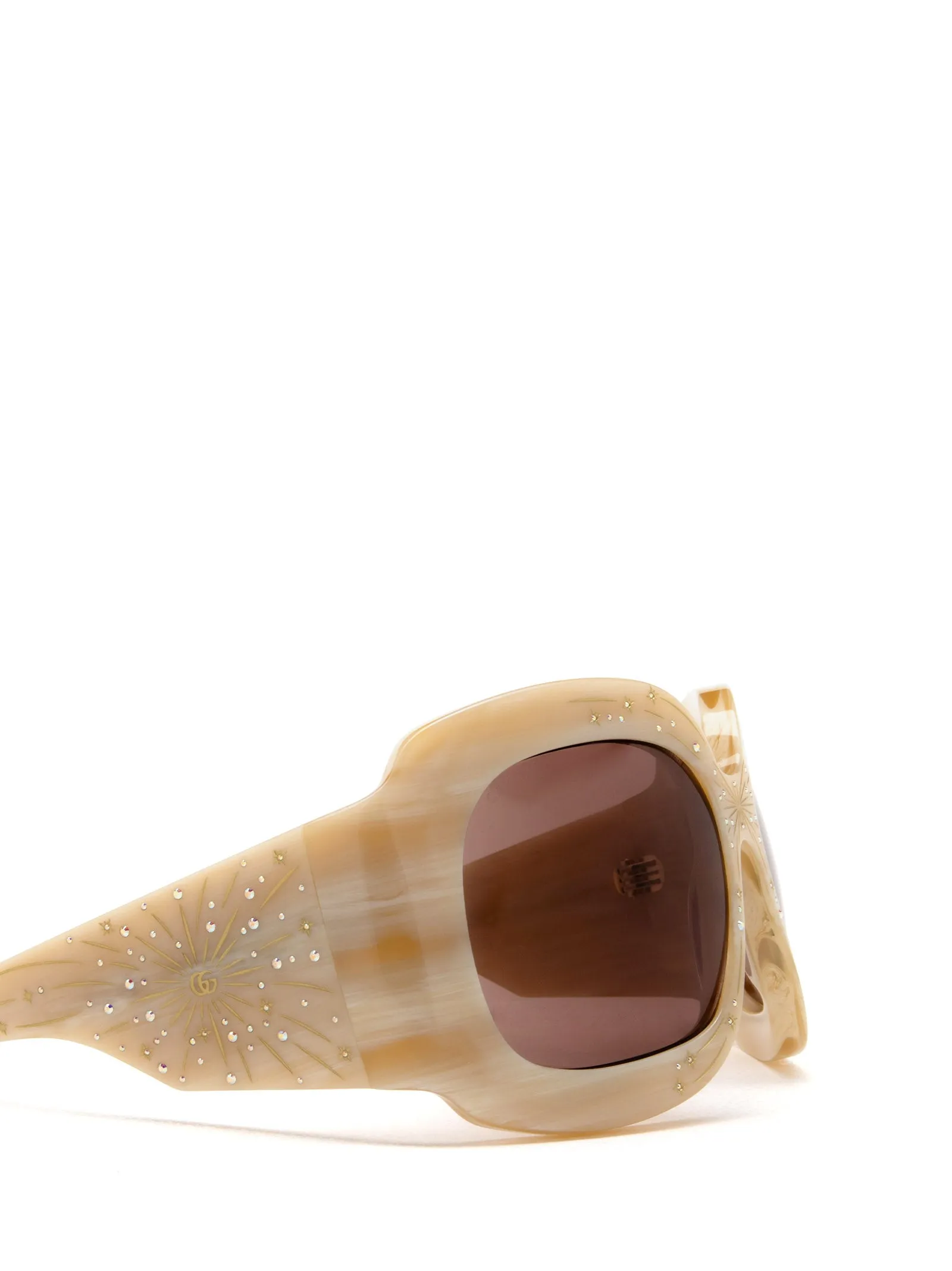 Gucci Eyewear Oversized Frame Sunglasses