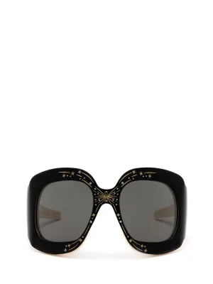 Gucci Eyewear Oversized Frame Sunglasses