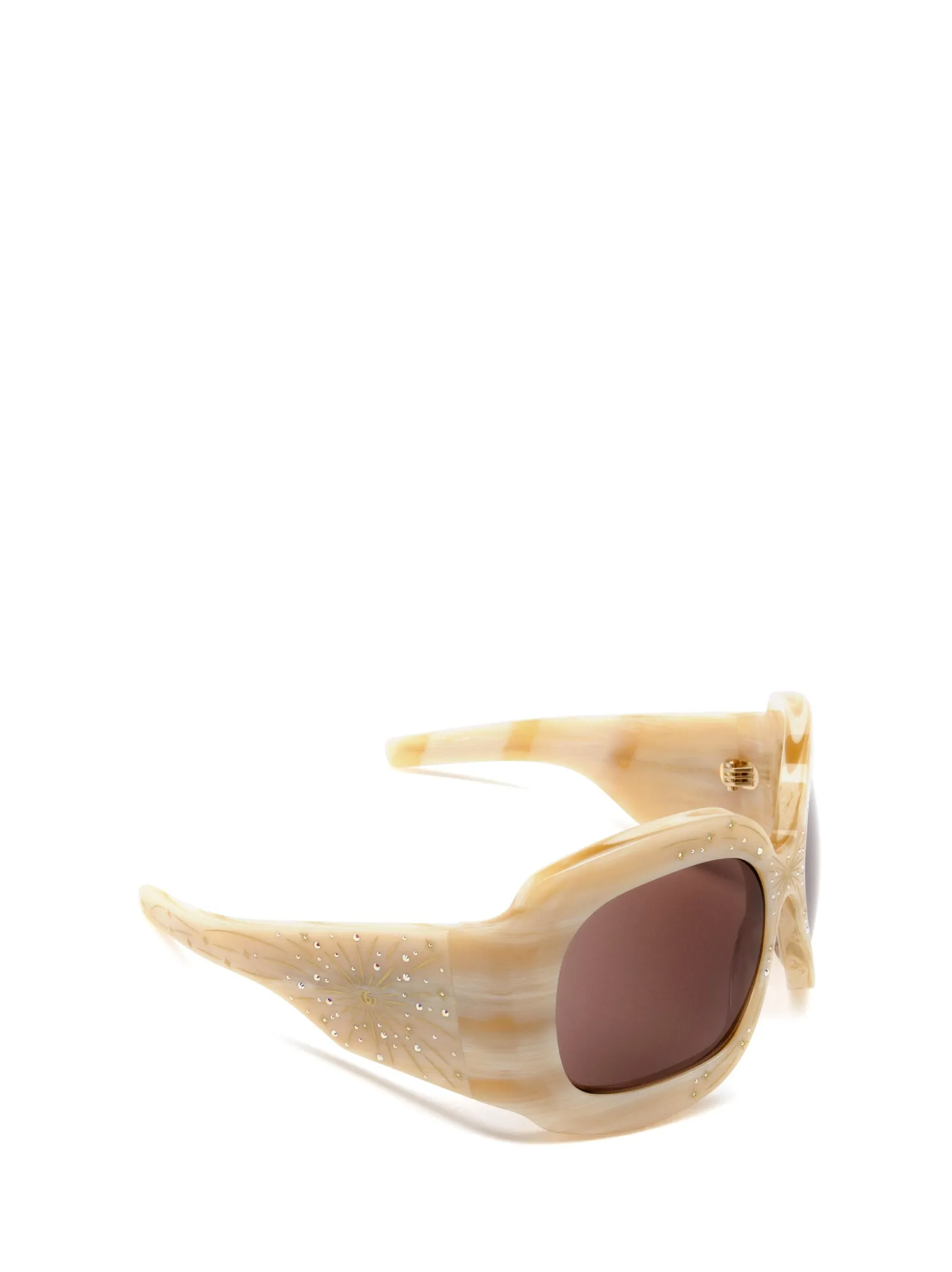 Gucci Eyewear Oversized Frame Sunglasses
