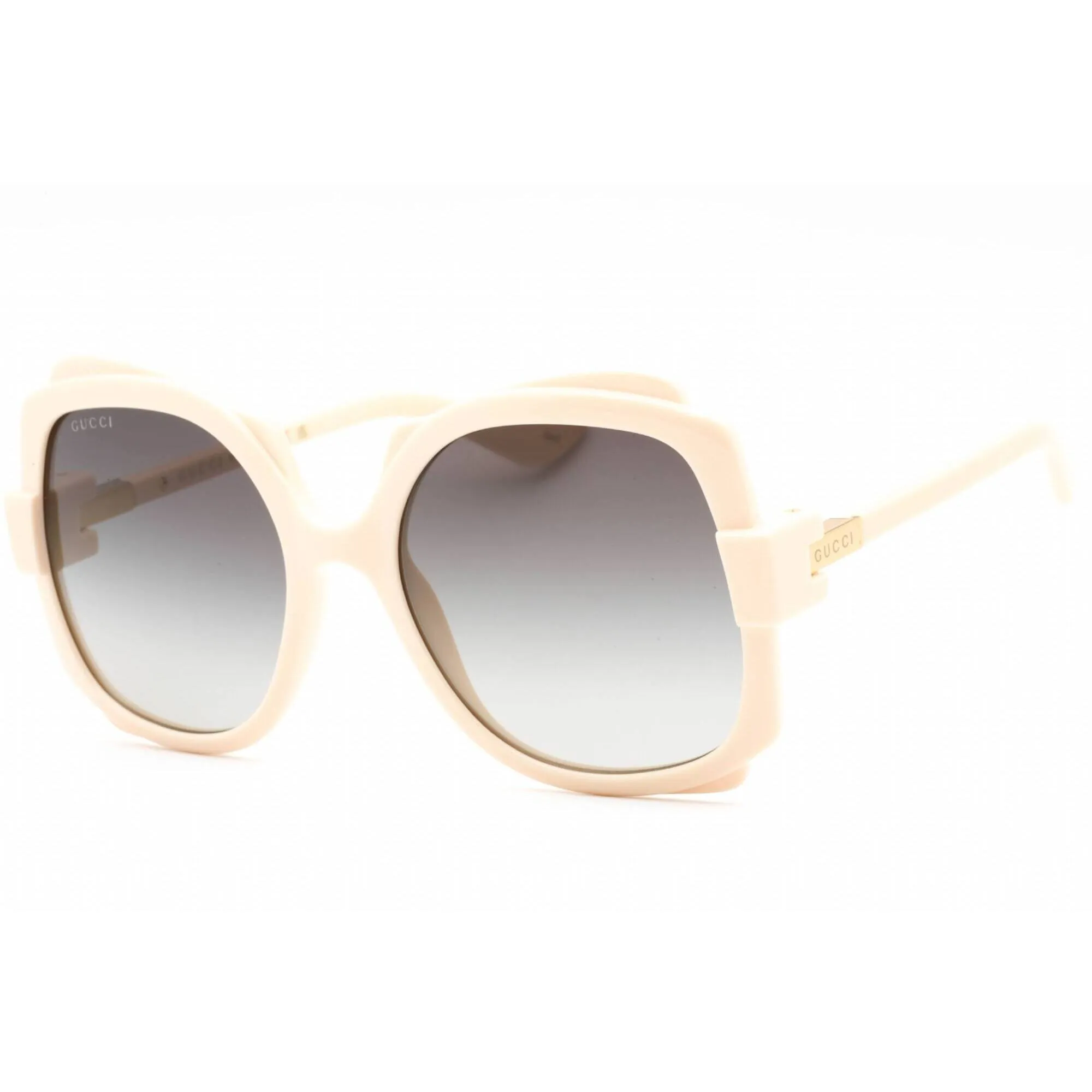 Gucci Women's Sunglasses - Ivory Oversized Full Rim Plastic Frame | GG1431S 004