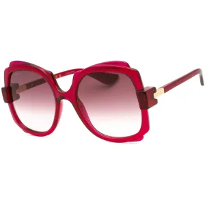 Gucci Women's Sunglasses - Violet Oversized Full Rim Plastic Frame | GG1431S 003