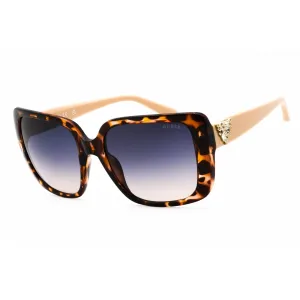 Guess Women's Sunglasses - Blonde Havana Oversized Plastic Frame | GU7788-S 53W