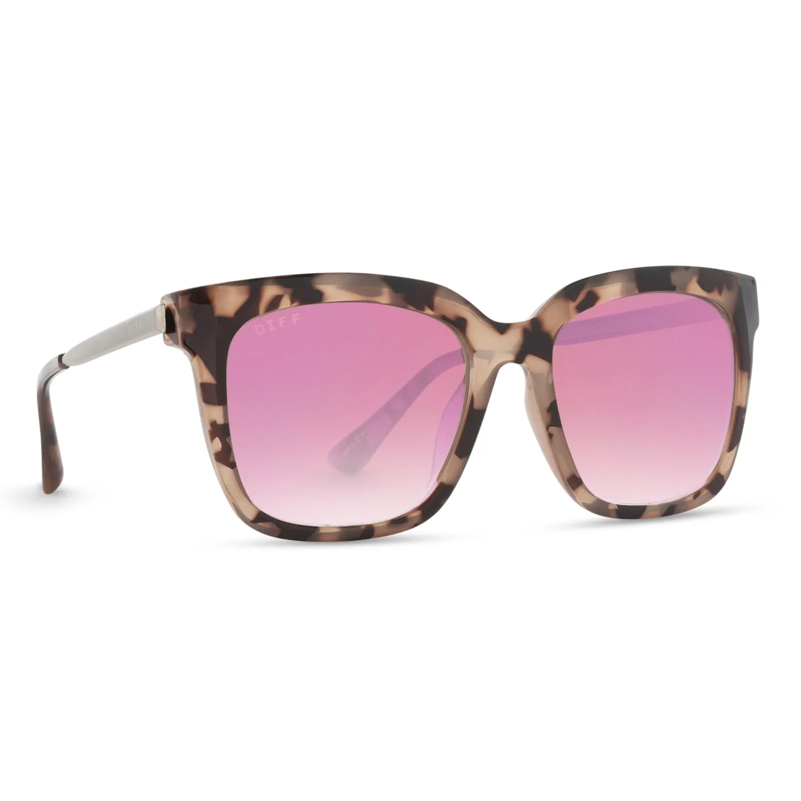 HAILEY - BLUSH TORTOISE   ROSE GRADIENT SUNGLASSES
