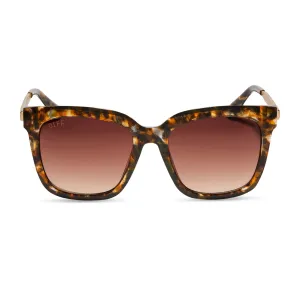 HAILEY - DUNMOR TORTOISE   BROWN GRADIENT SUNGLASSES