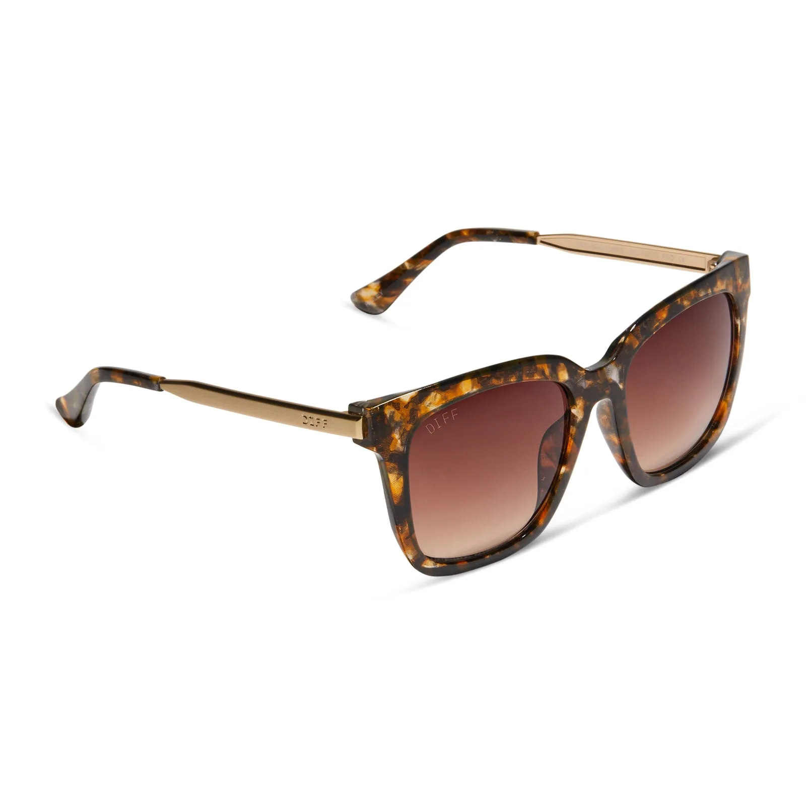 HAILEY - DUNMOR TORTOISE   BROWN GRADIENT SUNGLASSES
