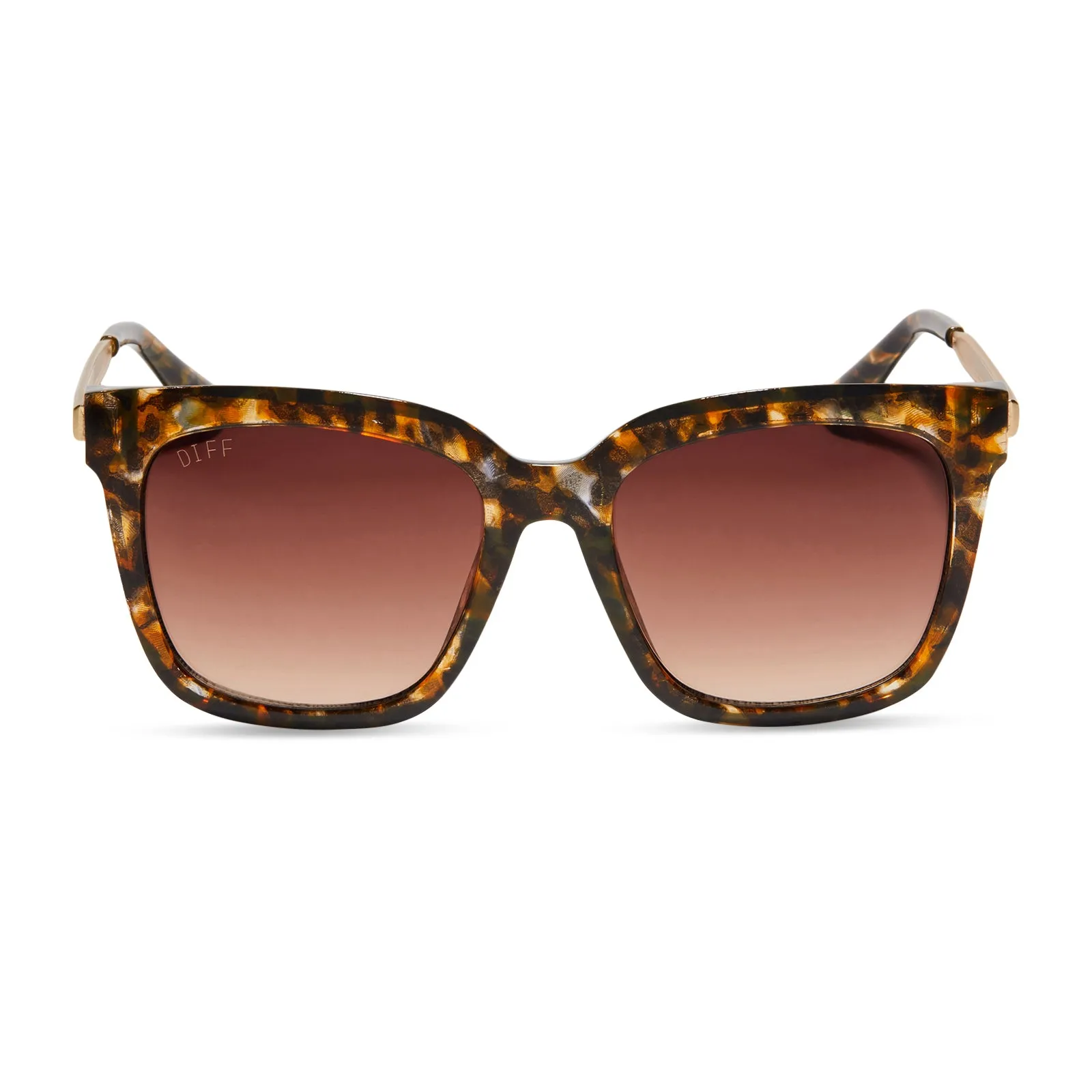 HAILEY - DUNMOR TORTOISE   BROWN GRADIENT SUNGLASSES