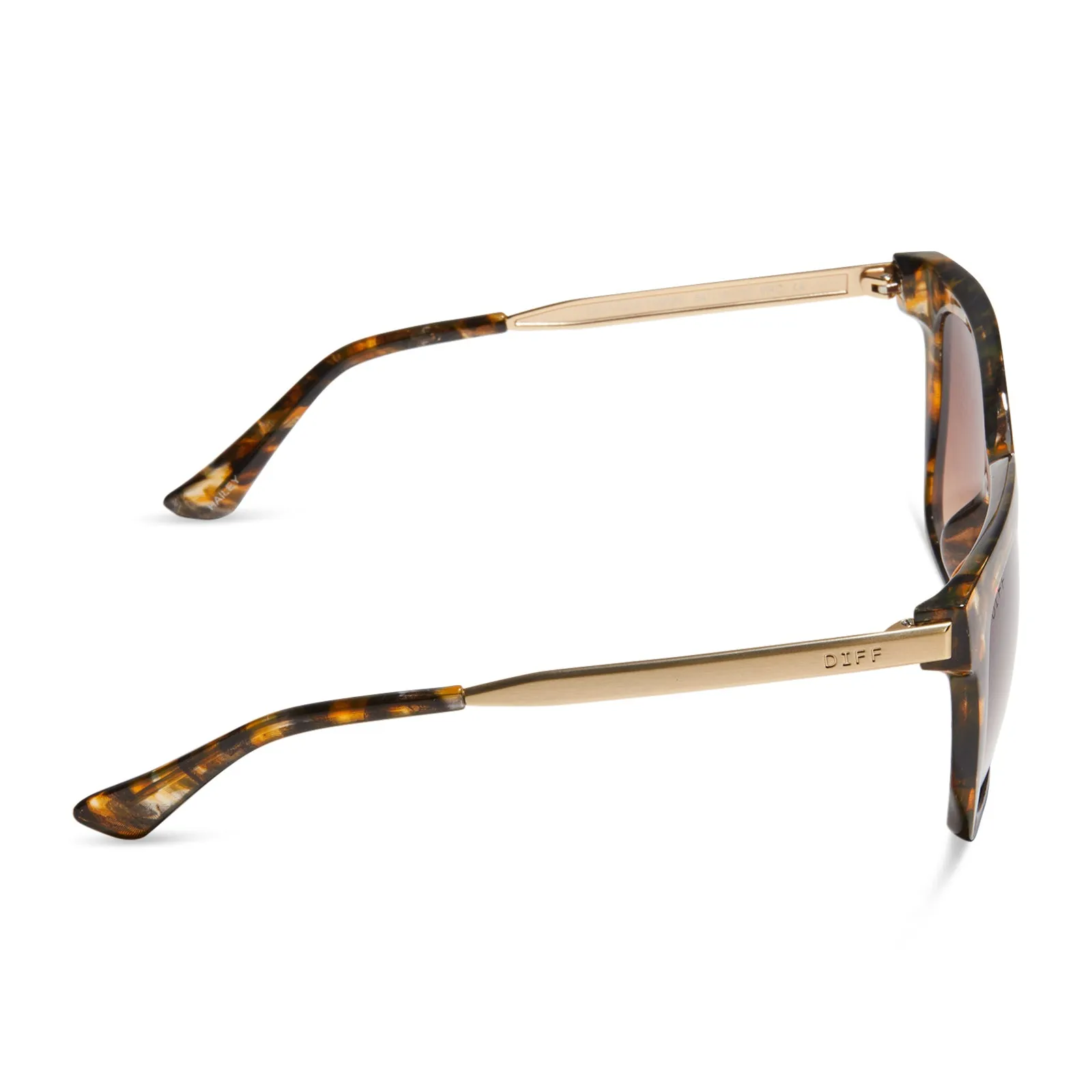 HAILEY - DUNMOR TORTOISE   BROWN GRADIENT SUNGLASSES