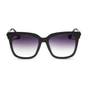 HAILEY - MATTE BLACK   SHARP GREY GRADIENT SUNGLASSES
