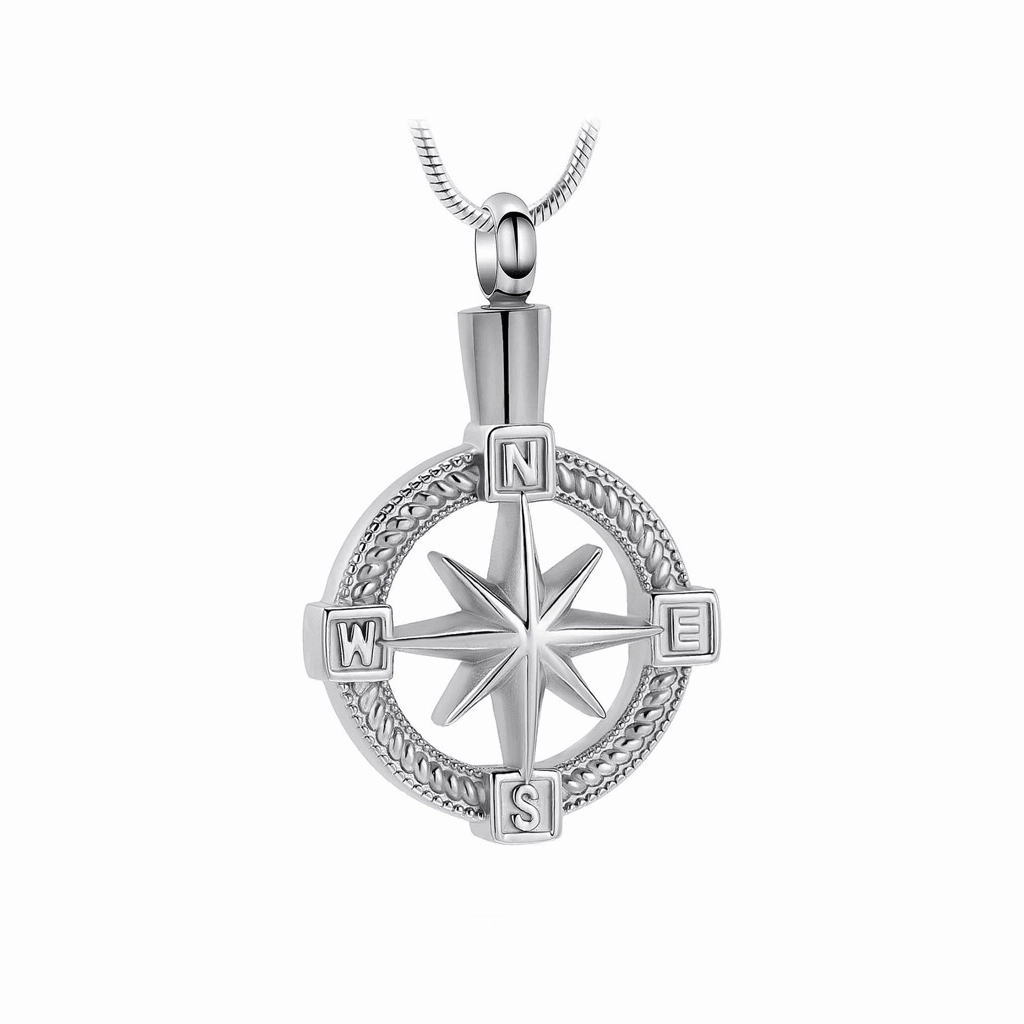 J-124 - NorthStar Compass - Pendant with Chain