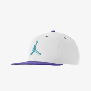 Jordan | JORDAN PRO JUMPMAN  { WHITE/GERMAIN BLUE