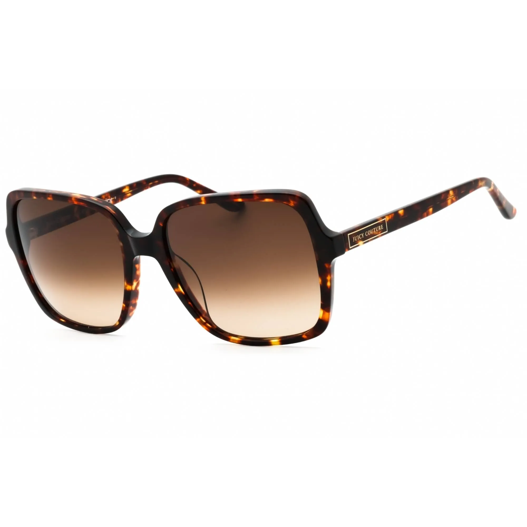Juicy Couture Women's Sunglasses - Havana Plastic Oversized Frame | JU 618/G/S 0086 HA