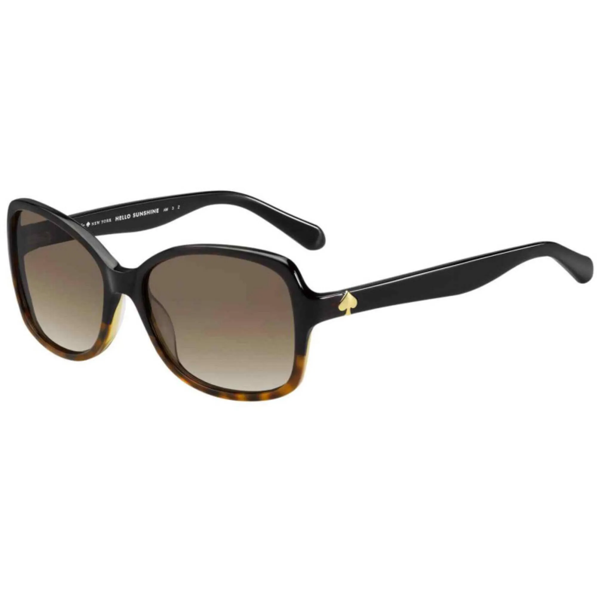 Kate Spade Women's Sunglasses - Black Havana Acetate Oversized Frame | AYLEEN/P/S 0WR7
