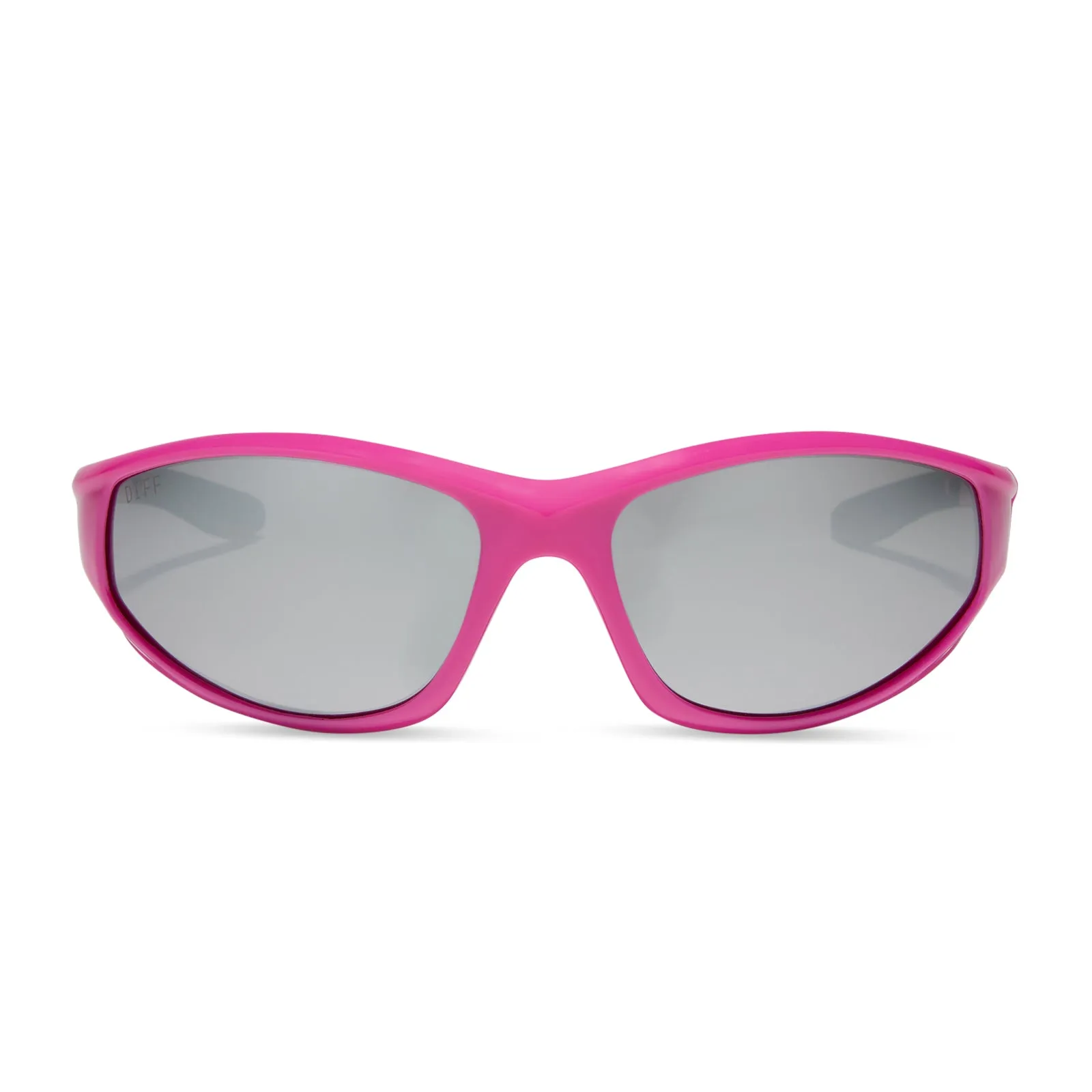 LIGHTNING - NEON PINK   SILVER MIRROR   POLARIZED SUNGLASSES