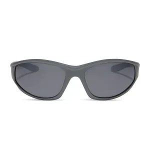 LIGHTNING - SLATE GREY   GREY W/ SILVER FLASH   POLARIZED SUNGLASSES