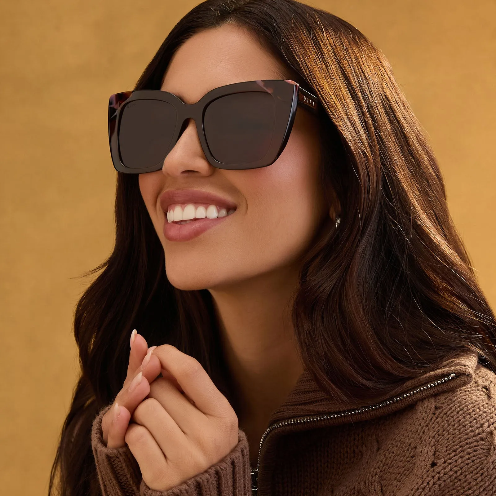 LIZZY - WHISKEY   TORINO TORTOISE   BROWN SUNGLASSES
