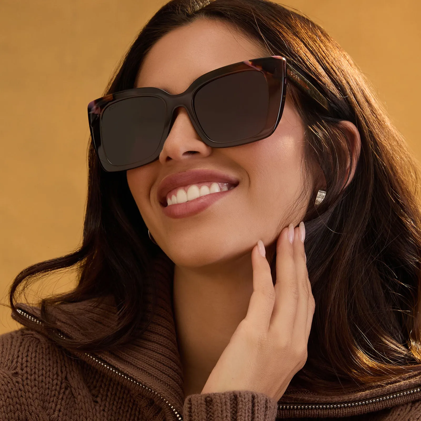 LIZZY - WHISKEY   TORINO TORTOISE   BROWN SUNGLASSES