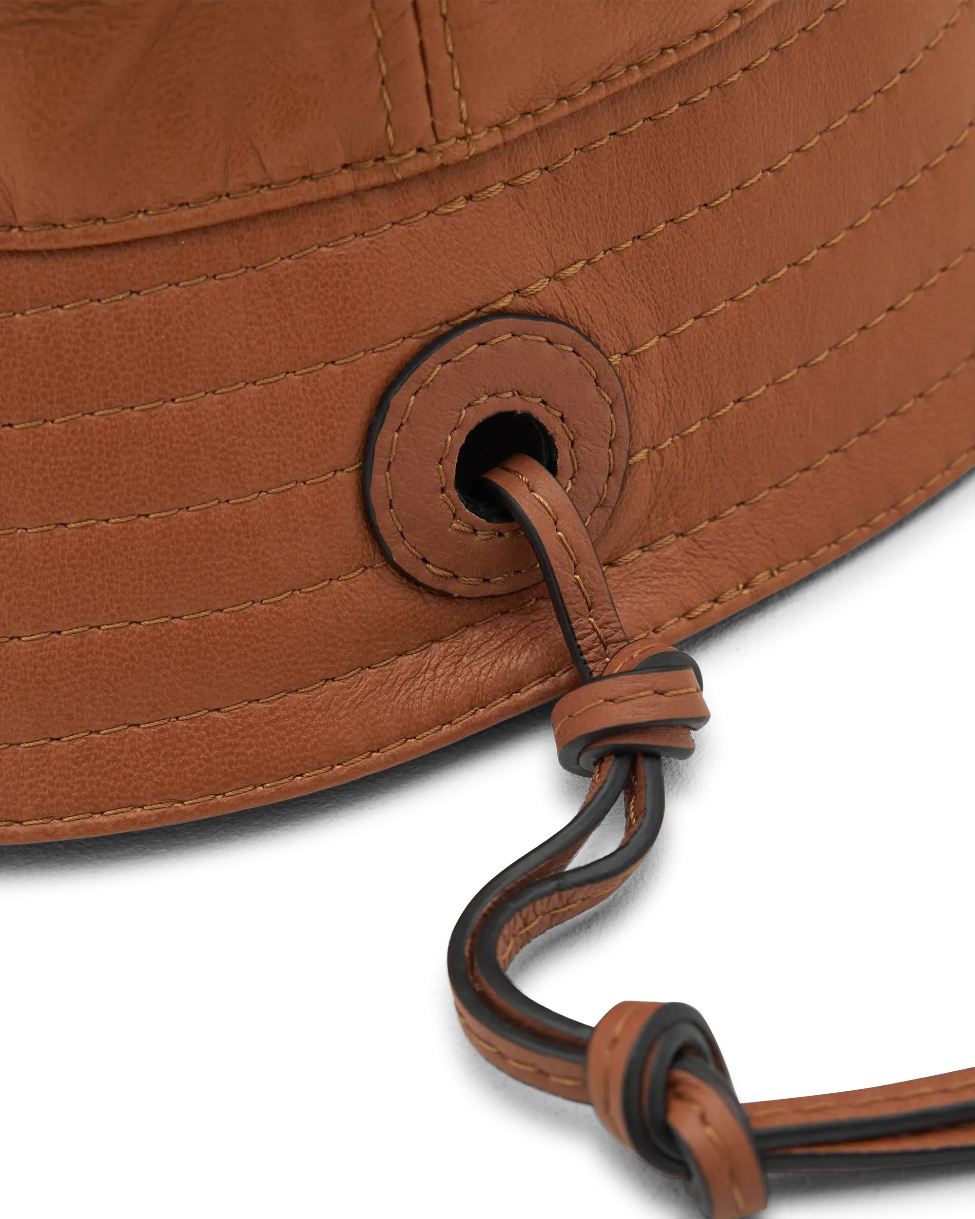 Logo Patch Bucket Hat