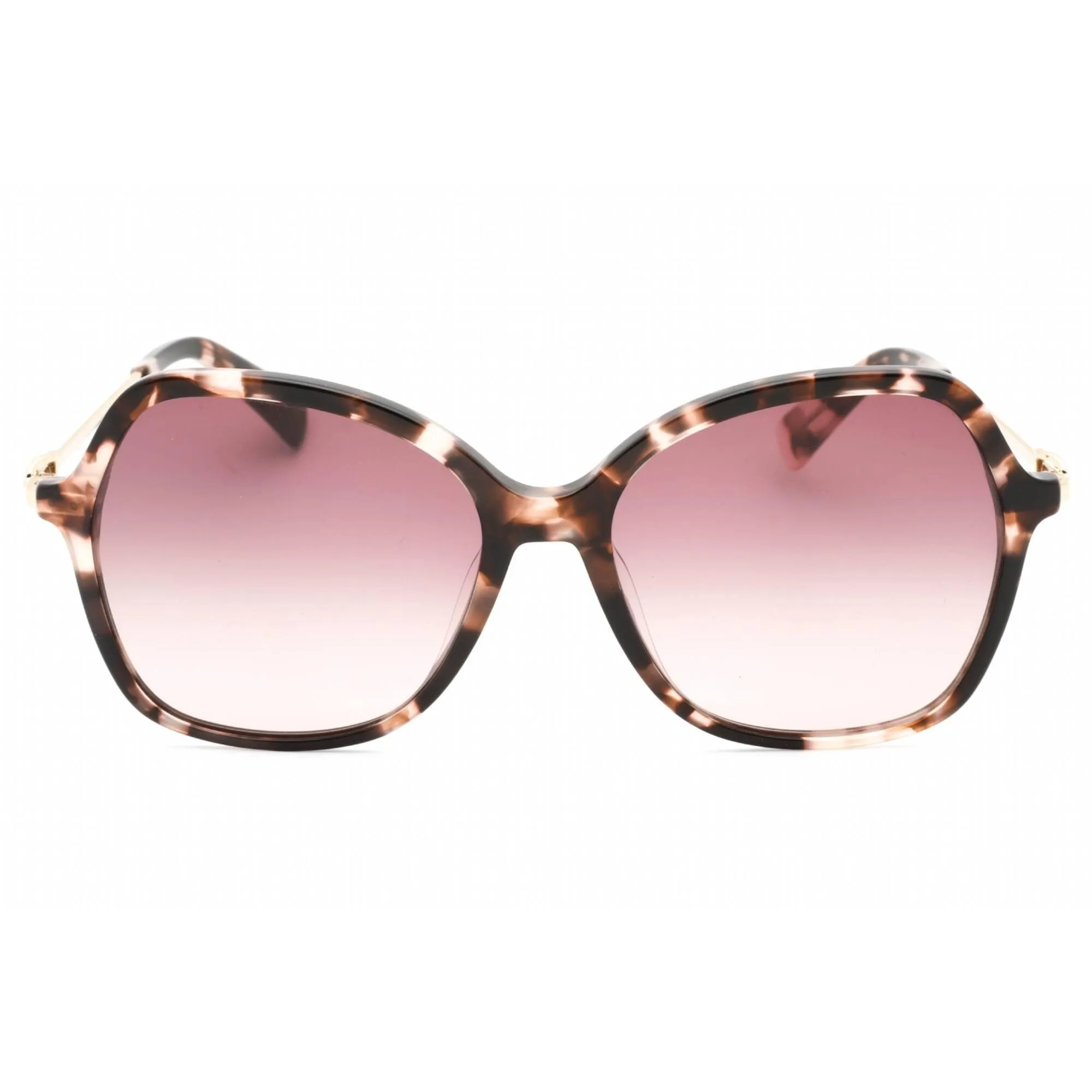 Longchamp Women's Sunglasses - Gradient Pink Lens Rose Havana Frame | LO705S 690