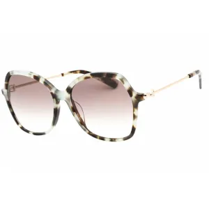 Longchamp Women's Sunglasses - Violet Gradient Lens Havana Aqua Frame | LO705S 404