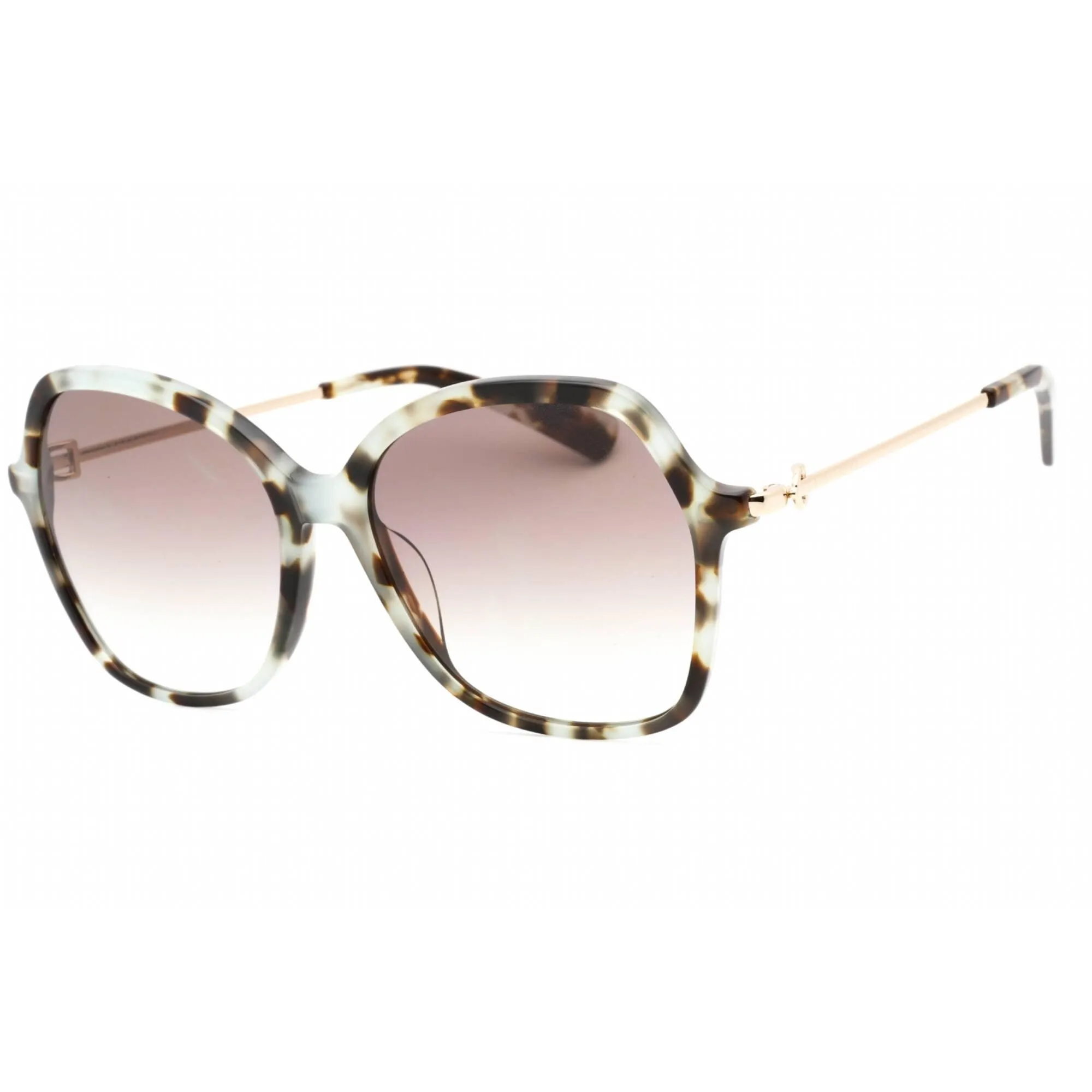 Longchamp Women's Sunglasses - Violet Gradient Lens Havana Aqua Frame | LO705S 404