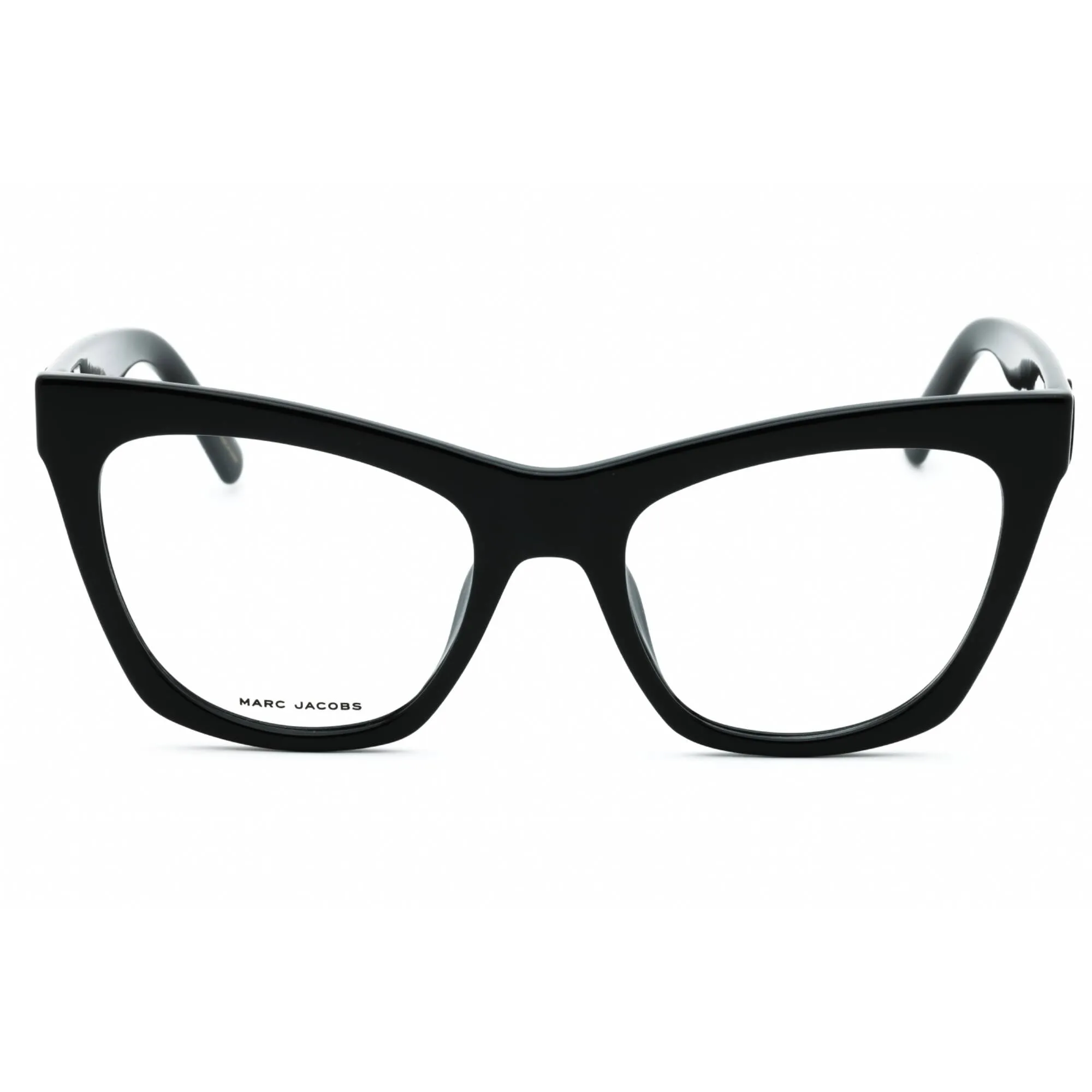 Marc Jacobs Women's Eyeglasses - Black Plastic Full Rim Cat Eye | MARC 649 0807 00