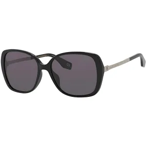Marc Jacobs Women's Sunglasses - Grey Shaded Lens Black Full Rim | MARC 304/S 0807