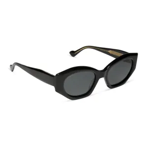 MARGOT - BLACK   GREY   POLARIZED SUNGLASSES
