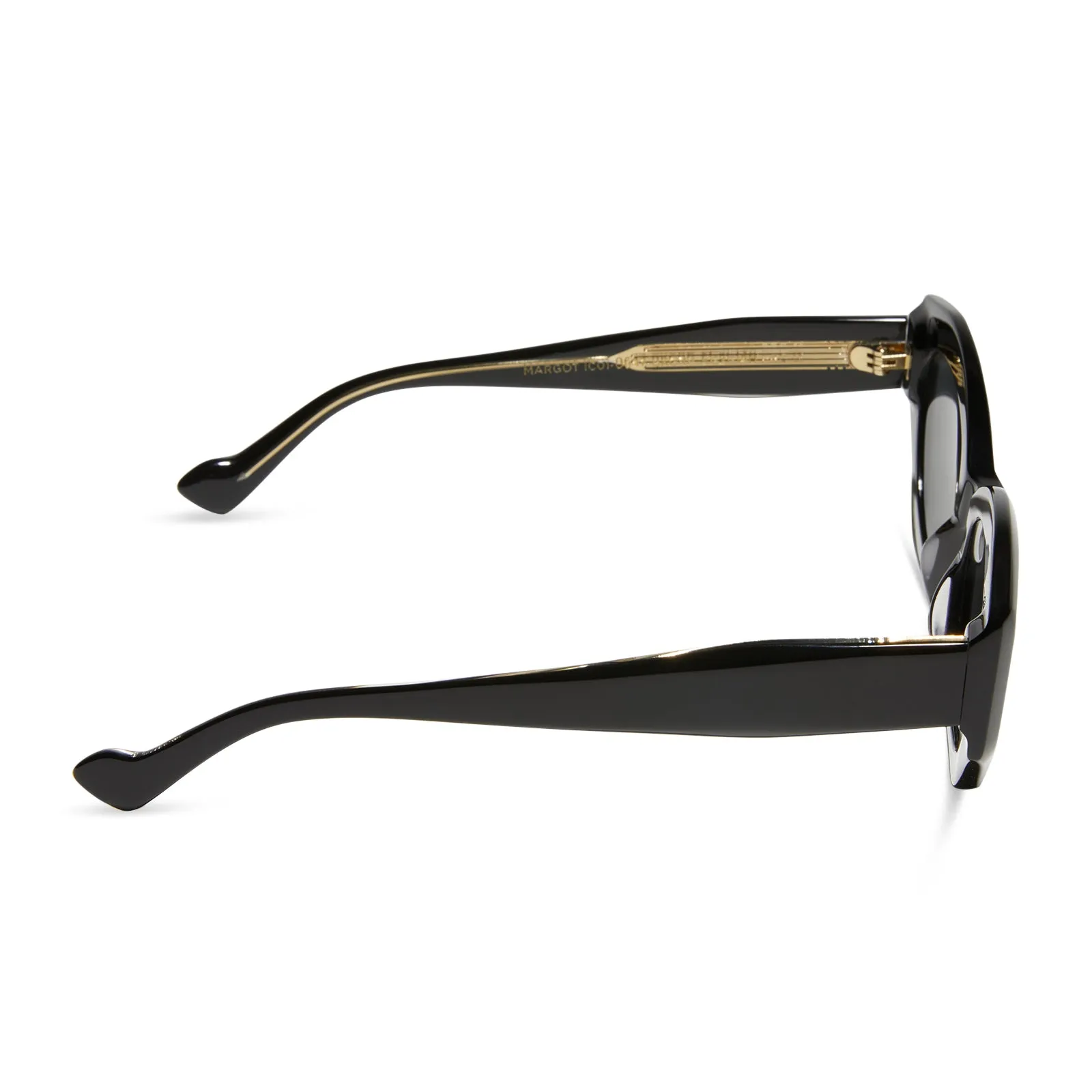 MARGOT - BLACK   GREY   POLARIZED SUNGLASSES