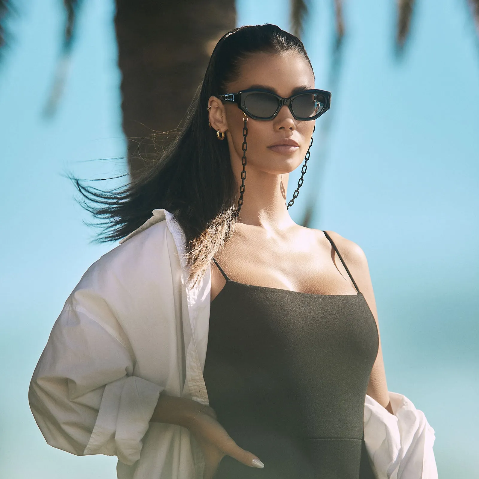 MARGOT - BLACK   GREY   POLARIZED SUNGLASSES