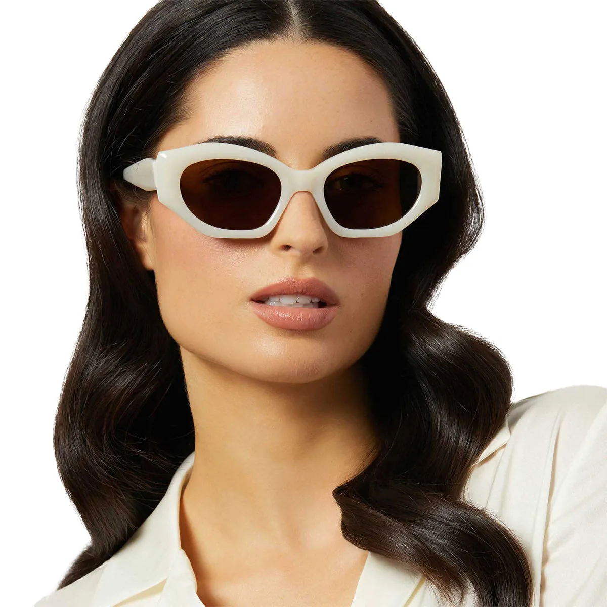 MARGOT - MERINGUE   BROWN   POLARIZED SUNGLASSES