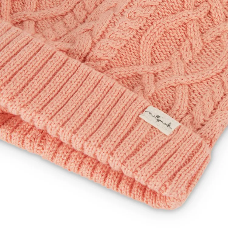 Millymook Baby Girls Aliza Beanie - Coral