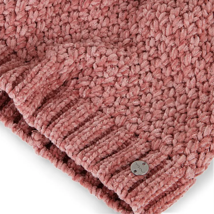 Millymook Girls Valery Beanie - Dusty Pink
