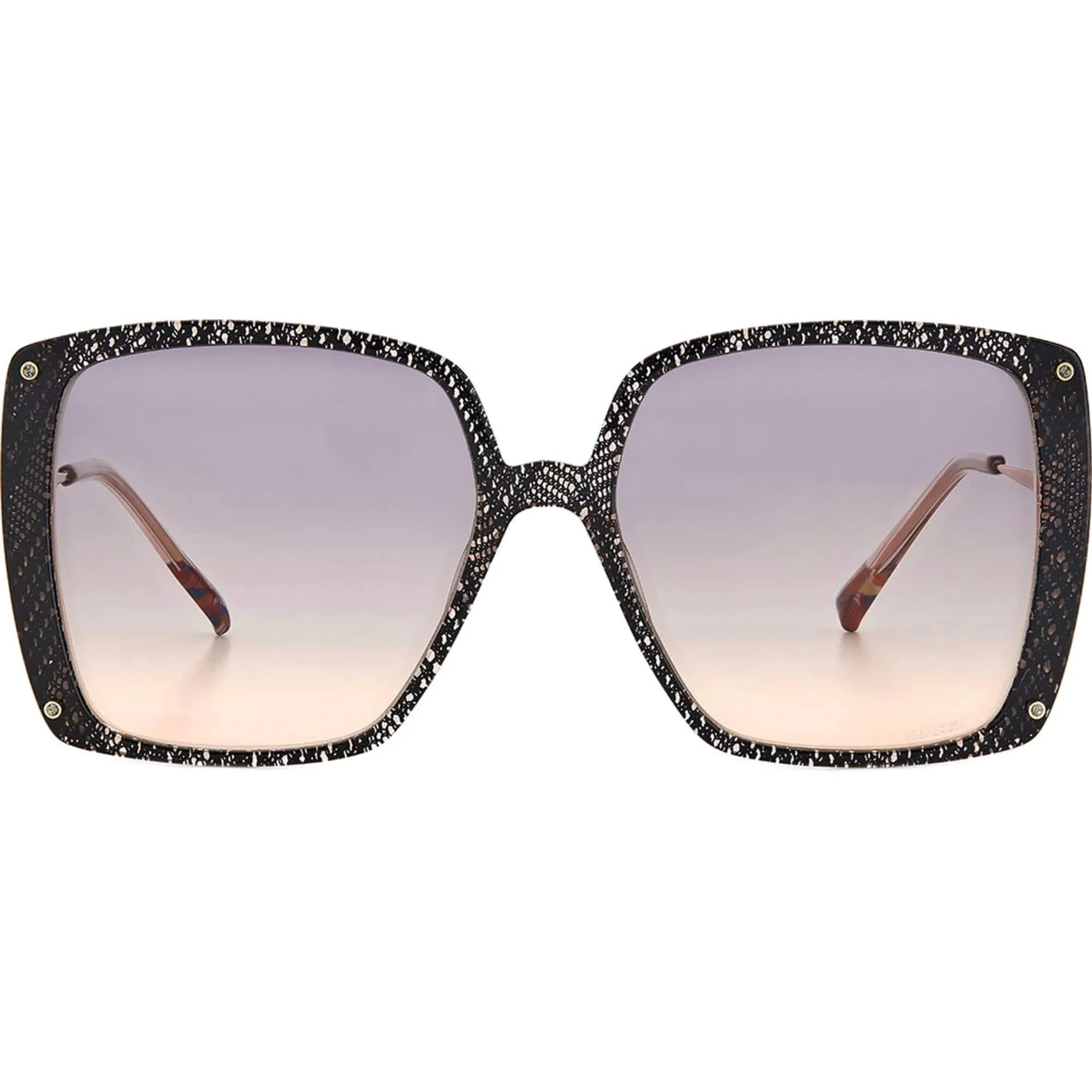 Missoni Women's Sunglasses - Black Nude Plastic Oversized Frame | MIS 0002/S 0KDX