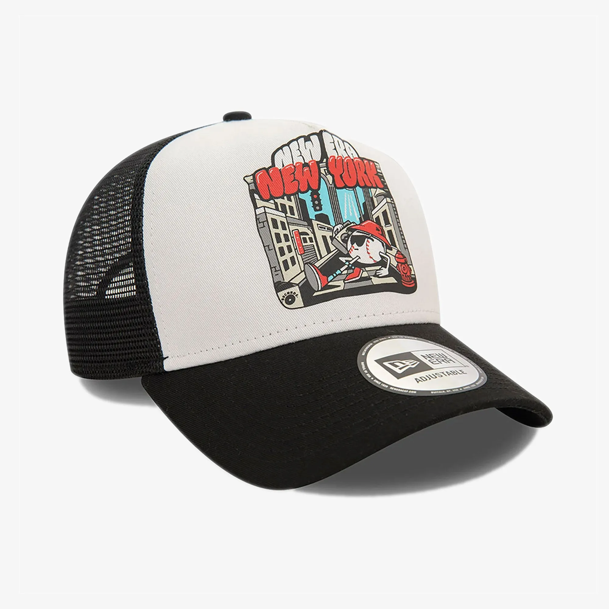 NEW ERA | GRAPHIC PRINT TRUCKER NEWERA BLK