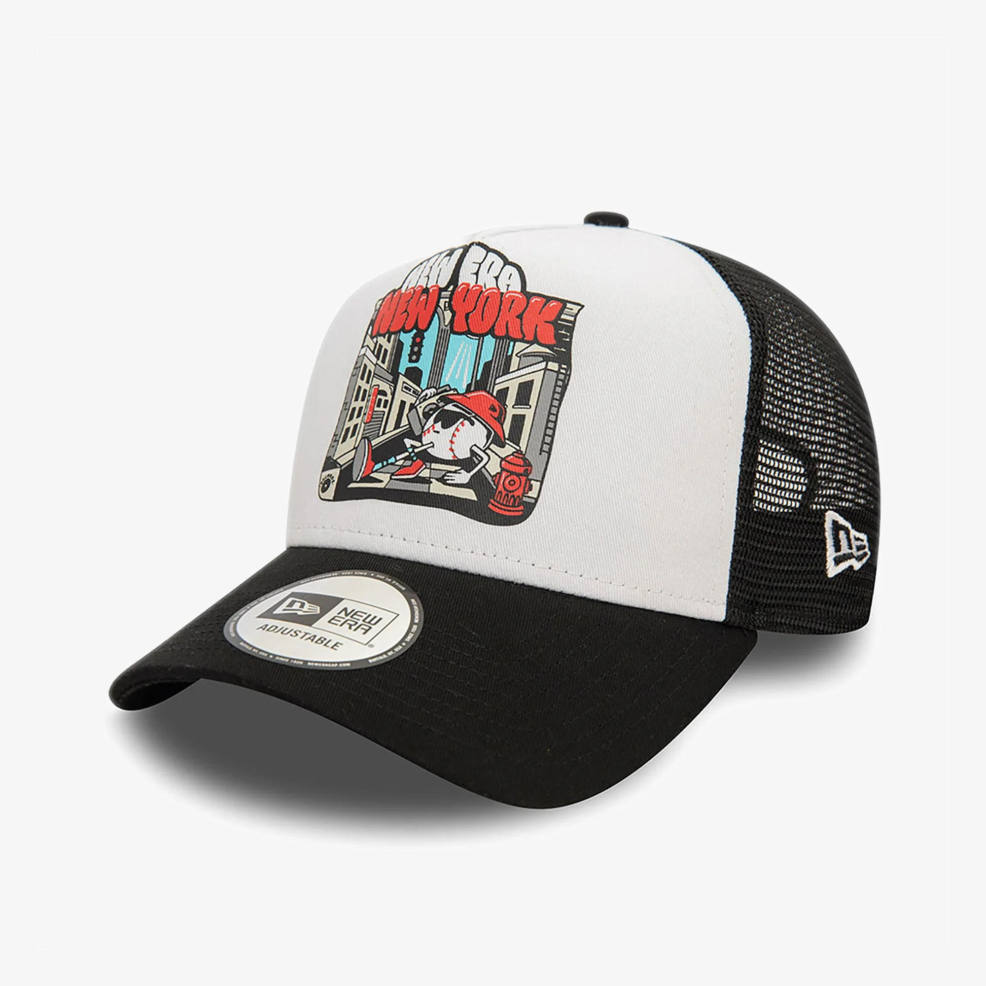 NEW ERA | GRAPHIC PRINT TRUCKER NEWERA BLK