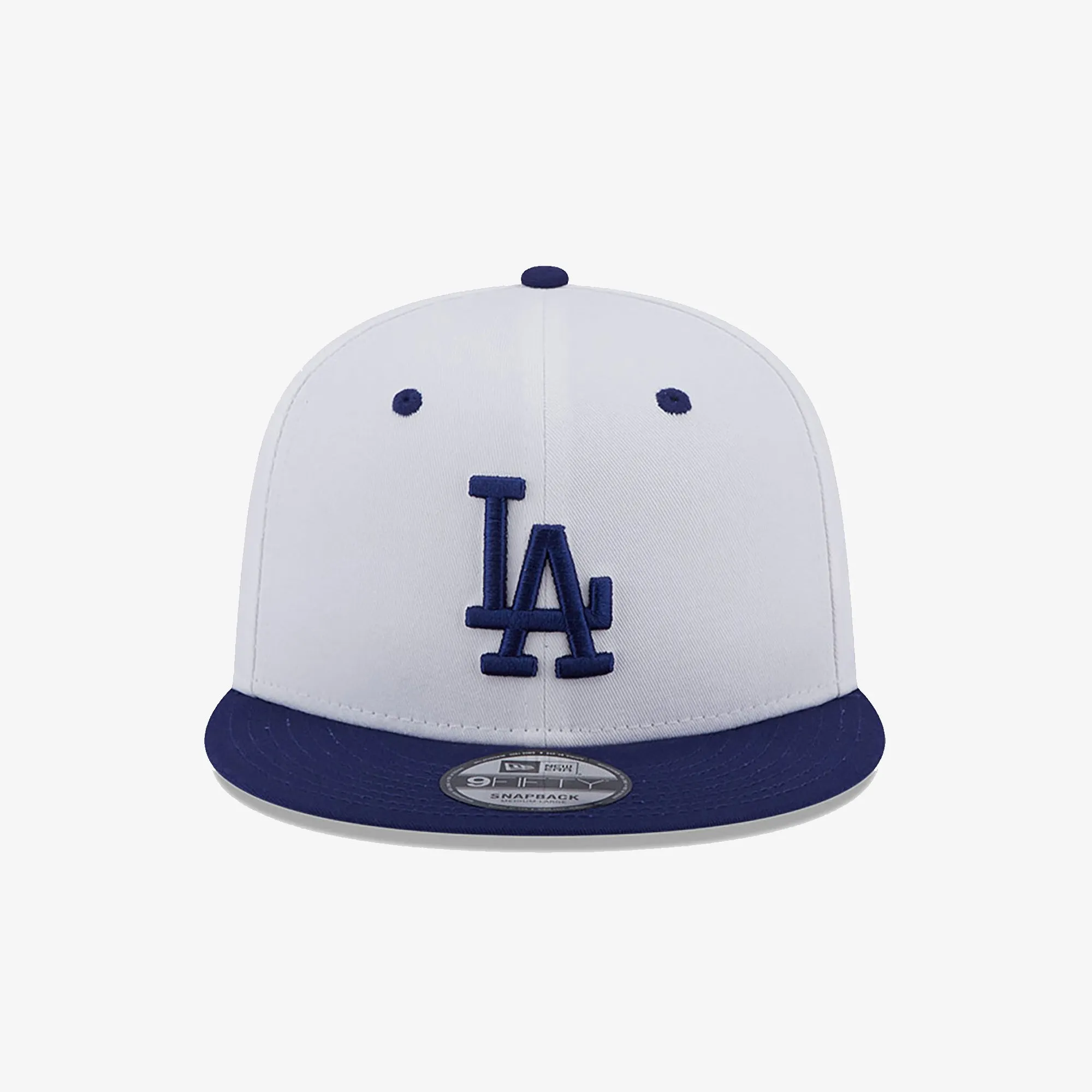 New Era | LA DODGERS WHITE CROWN PATCH WHITE 9FIFTY SNAPBACK CAP  { WHITE