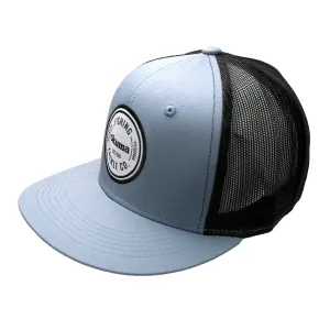 Okuma Mesh Back Black & Slate Patch Hat
