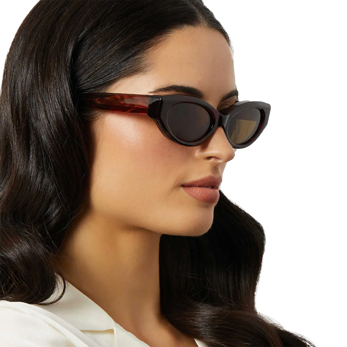 PETRA - SALTED CARAMEL TORTOISE   BROWN   POLARIZED SUNGLASSES