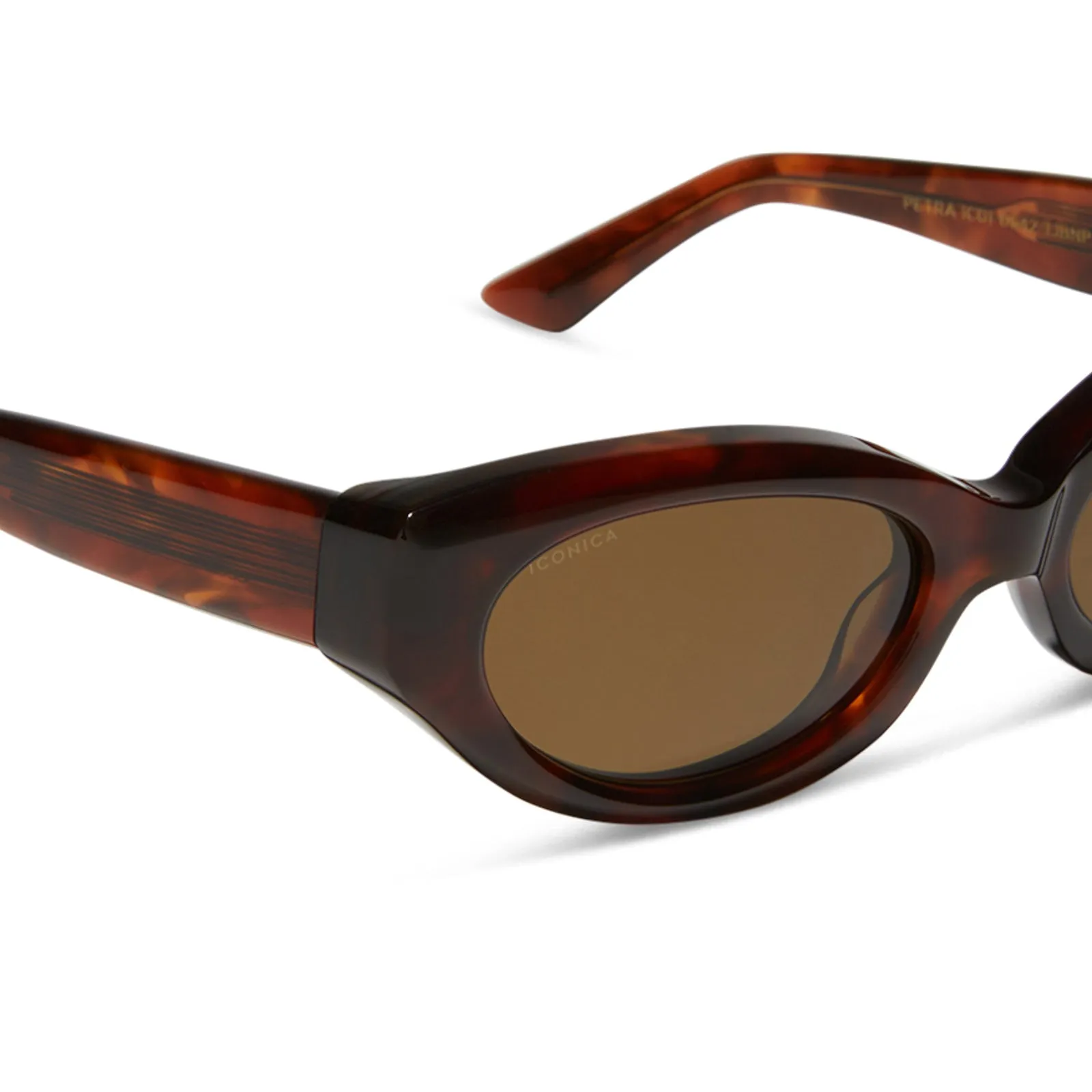 PETRA - SALTED CARAMEL TORTOISE   BROWN   POLARIZED SUNGLASSES