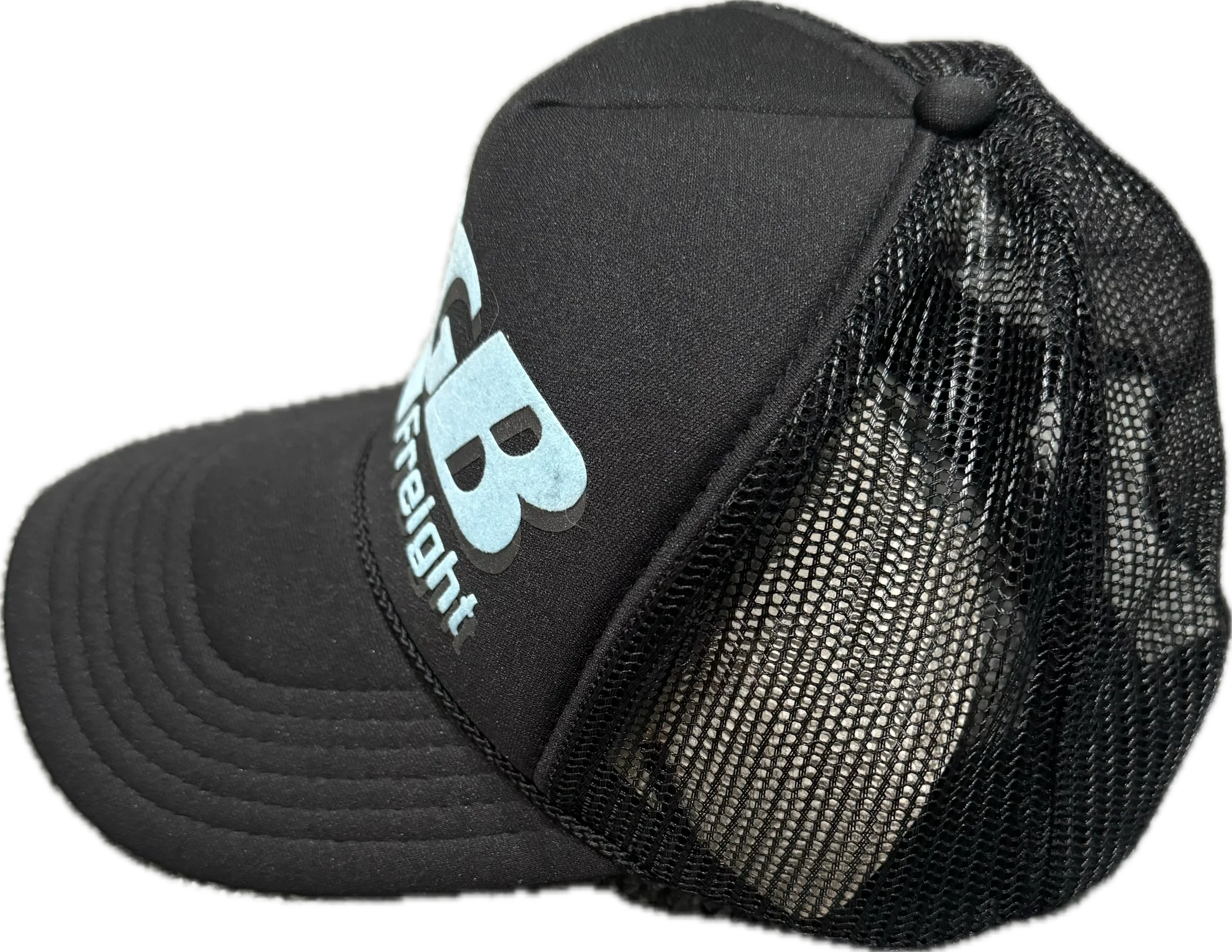 RGB Freight Black/Blue Trucker Hat - Authentic - New with Tags