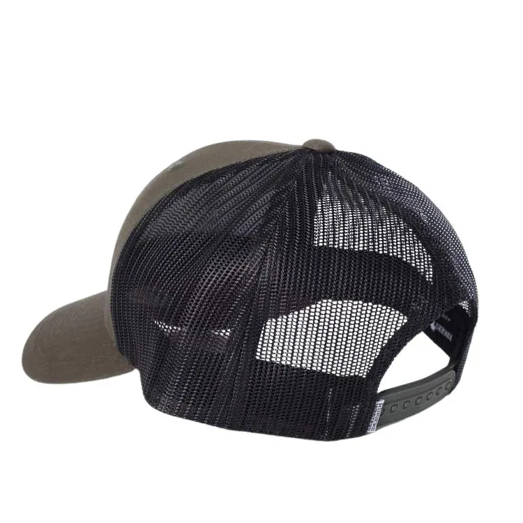 Ringers Western Signature Bull Trucker - Army with Army & Black Patch