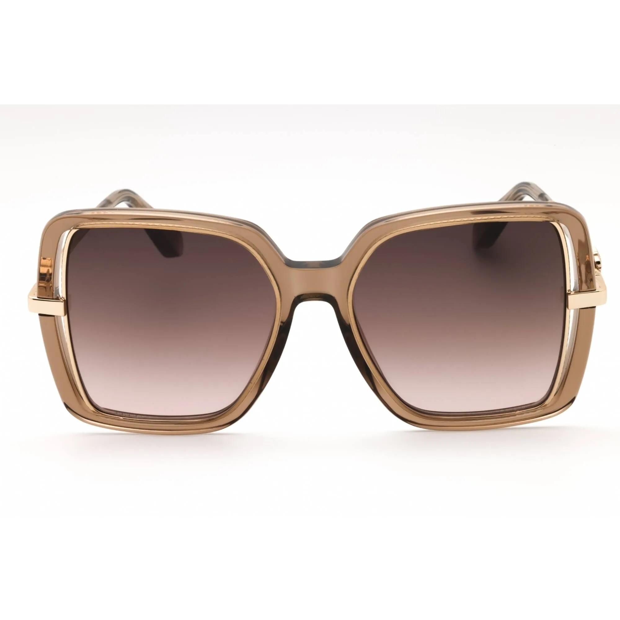 Roberto Cavalli Women's Sunglasses - Transparent Dove Grey Plastic Frame | SRC007 0ALV