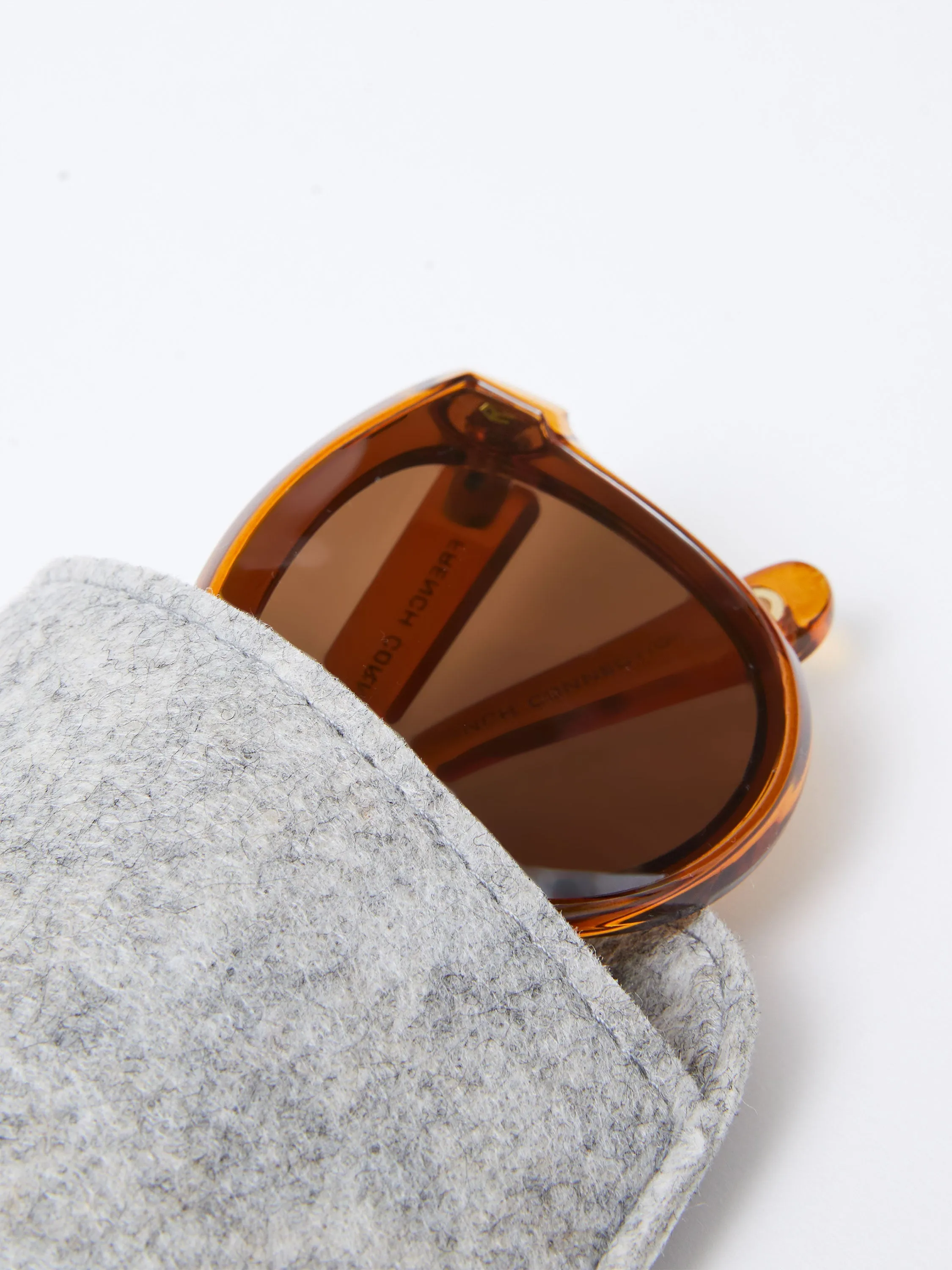 Round Recessed Sunglasses