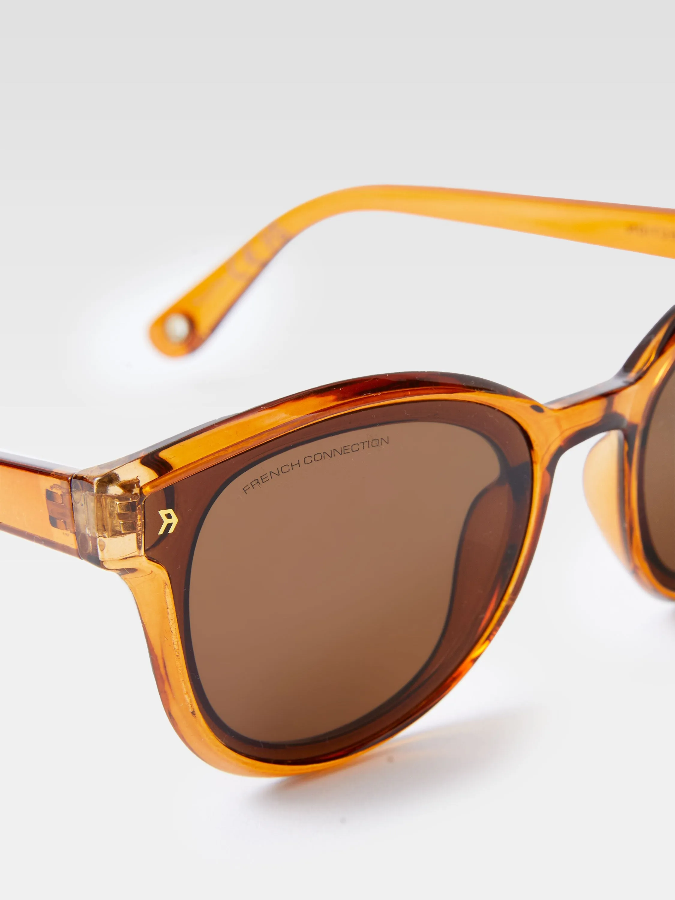 Round Recessed Sunglasses