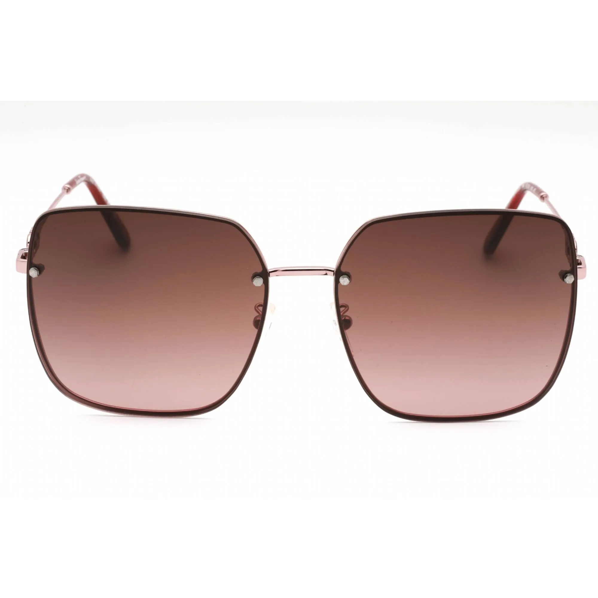 Salvatore Ferragamo Women's Sunglasses - Shiny Pink Oversized Frame | SF280SA 664