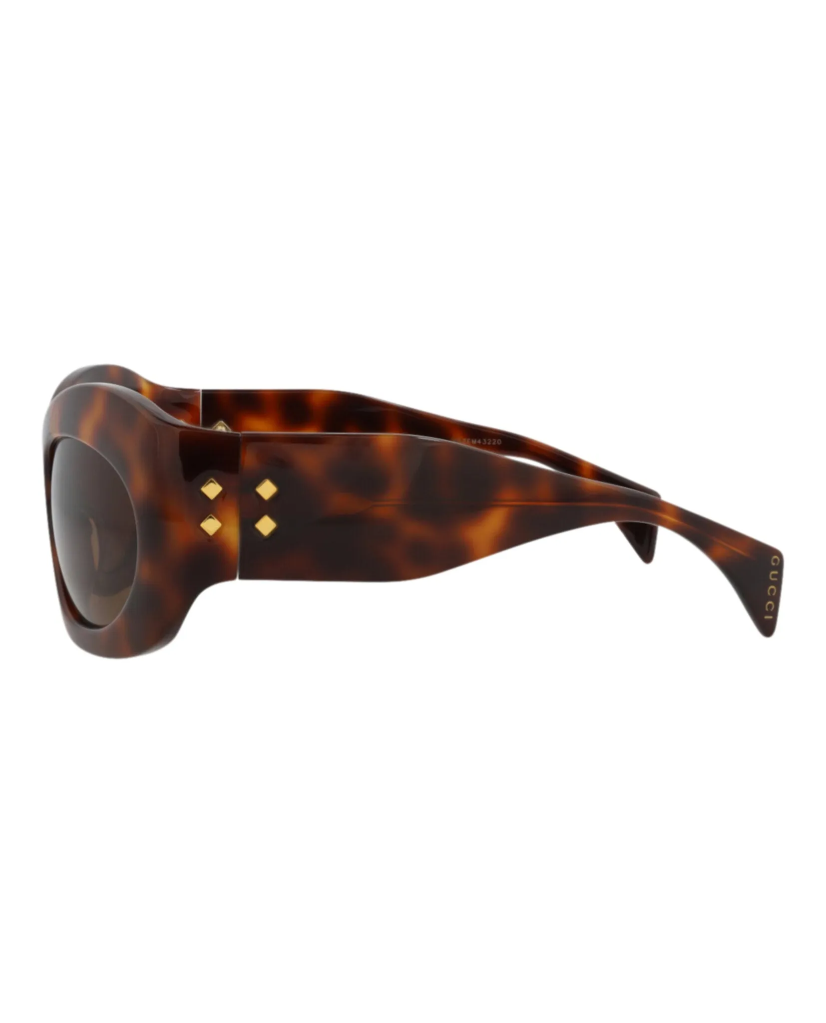 Shield-Frame Recycled Acetate Sunglasses