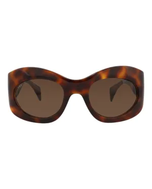 Shield-Frame Recycled Acetate Sunglasses