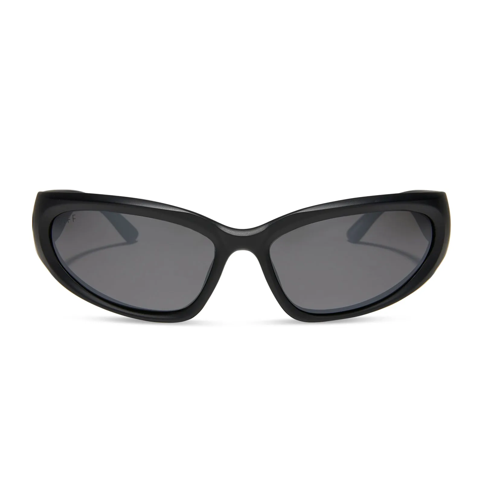 SIDE OUT - MATTE BLACK   GREY W/ SILVER FLASH   POLARIZED SUNGLASSES