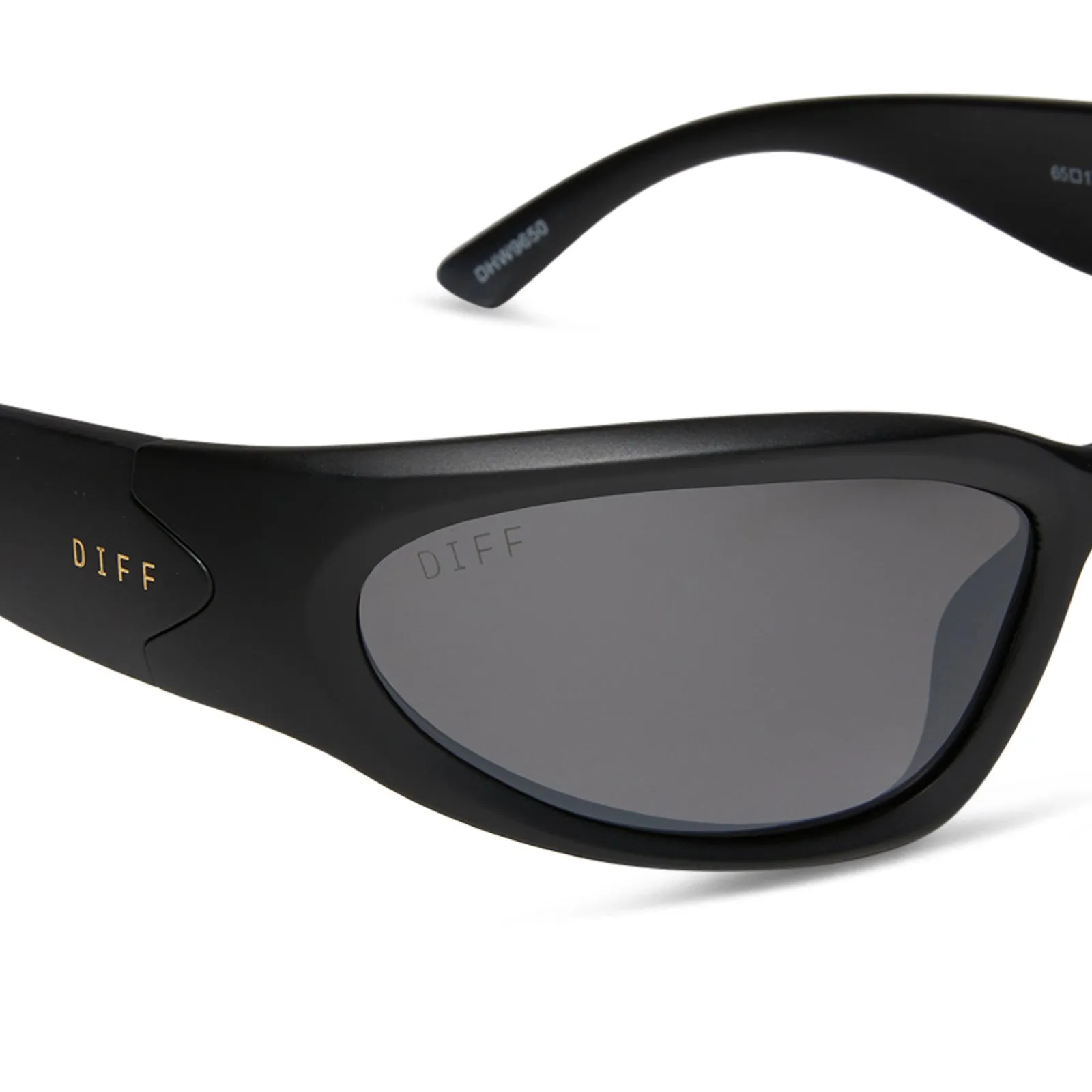SIDE OUT - MATTE BLACK   GREY W/ SILVER FLASH   POLARIZED SUNGLASSES