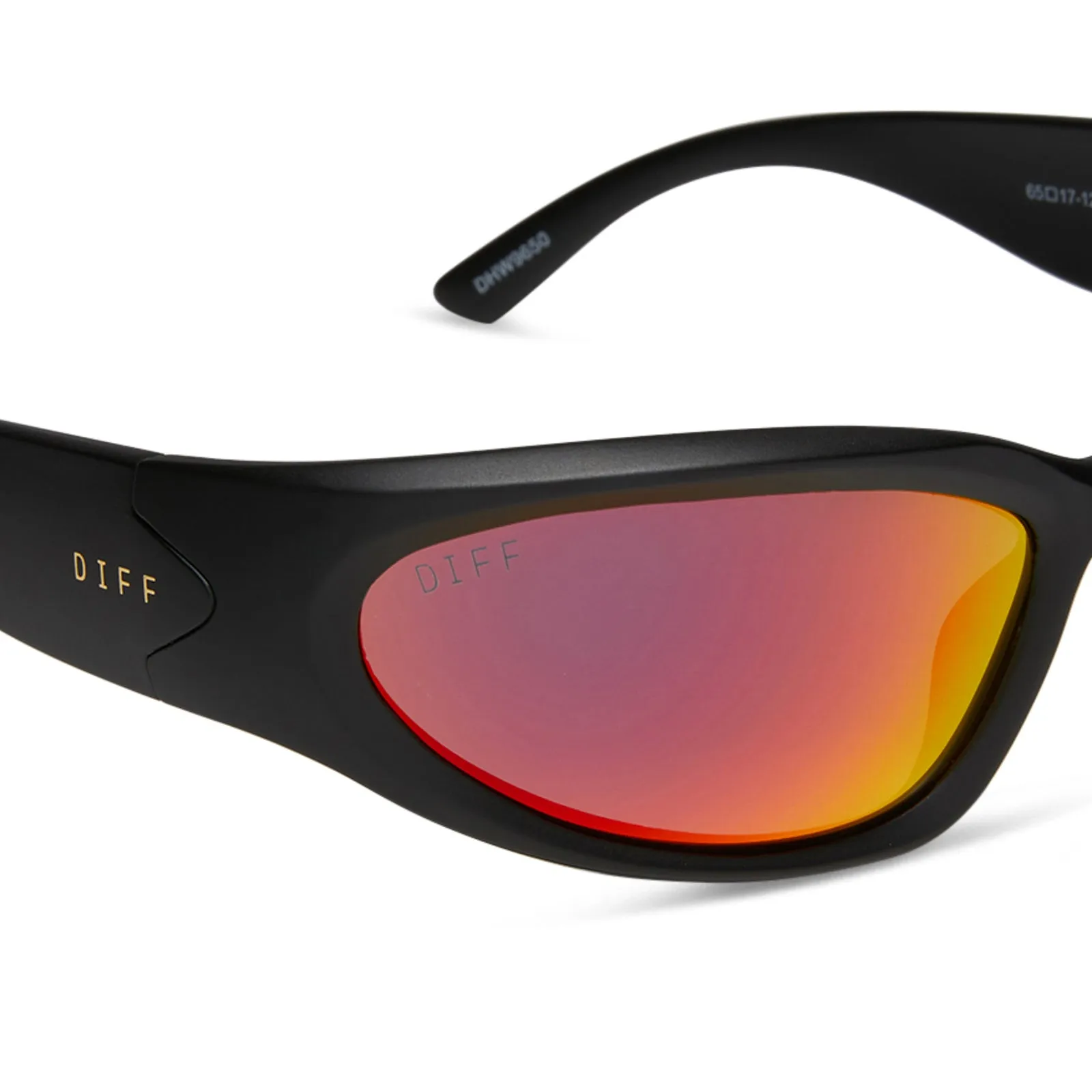 SIDE OUT - MATTE BLACK   SUNSET MIRROR   POLARIZED SUNGLASSES